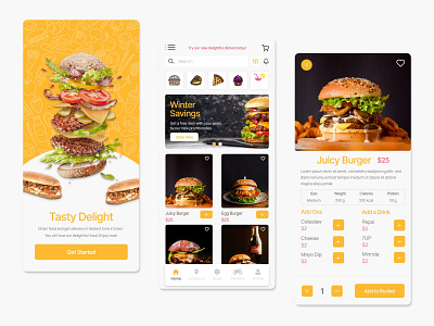 Food App (UI - UX) Design