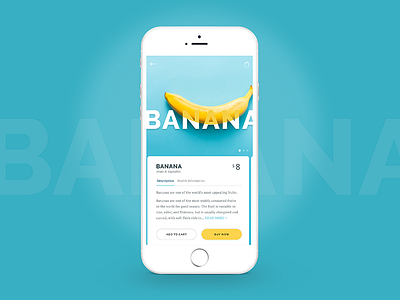 Go Bananas! concept design mobile ui design ux design