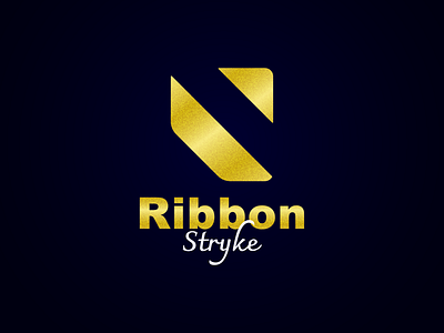 Ribbon Logo brandidentity branding logo luxury minimal r concept simple