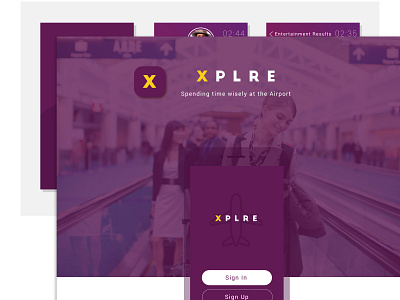 Airport App Concept