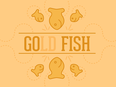 favorite snack- 30 min challenge eat fish gold fish illustration noms snack yum yummy