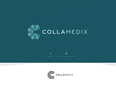 Colla Medix geometic geometric art logo logo design medical medical logo medix mhmdart minimalist