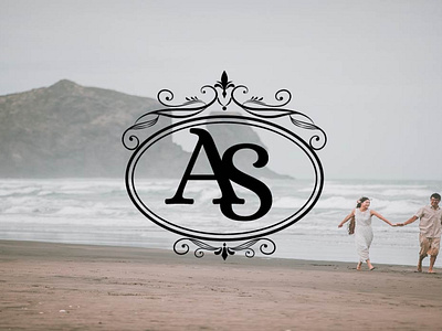 photography signature monogram wedding logo