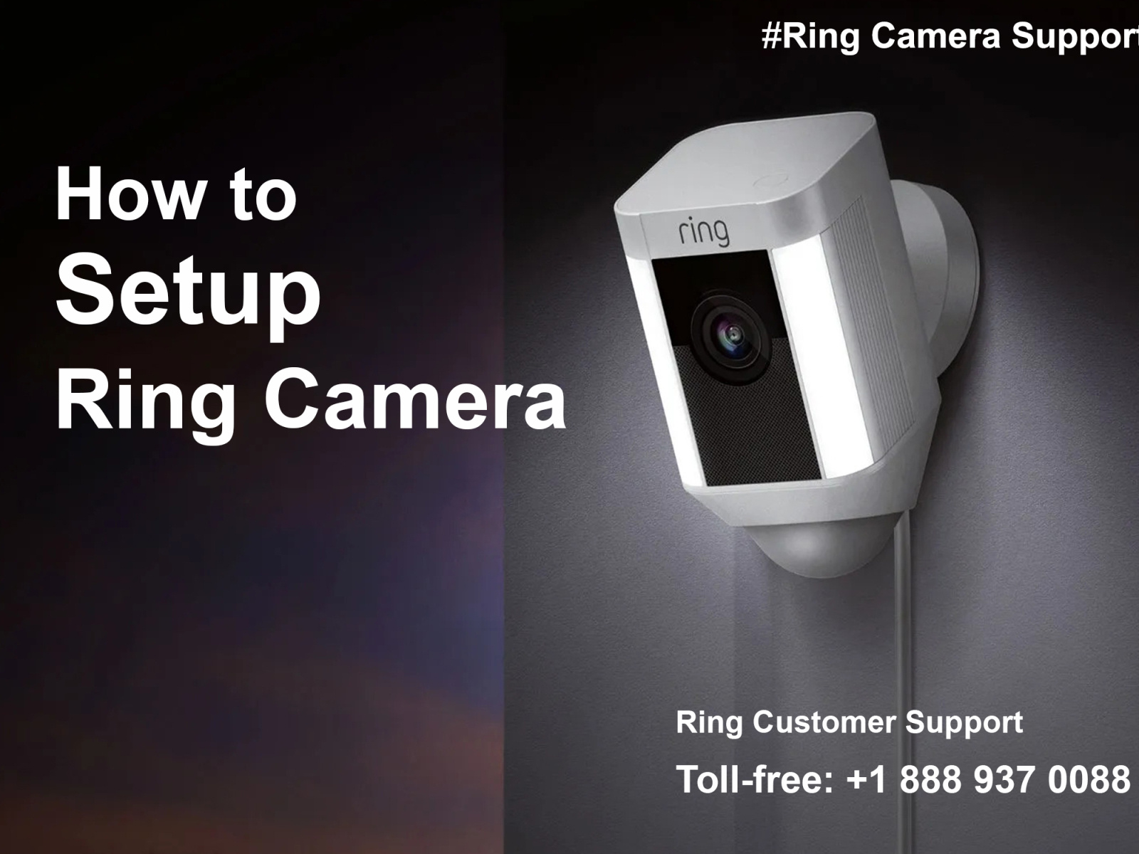 How To setup Ring Camera I Ring Support +1(888) 9370088 by Ring