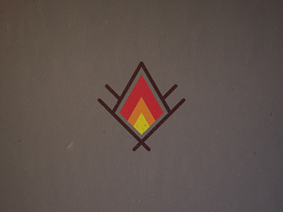 Bonfire Logo Concept bonfire logo