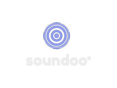 soundoo / abandoned logo audio logo purple sound speaker