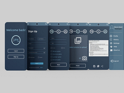 Spine MRI | UI UX Design
