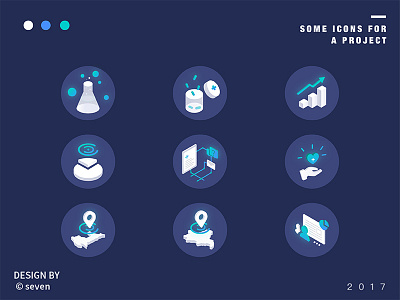 Line Icons 2.5d ui and cool icon icons lines science technology