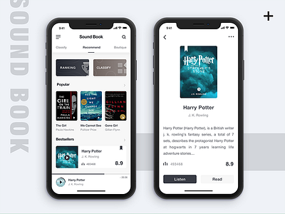 Books app Concept