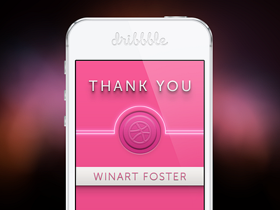 Thank You Winart Foster debut interface photoshop thank ui you