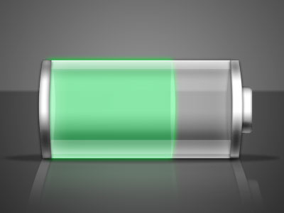 Battery battery color graphic design green grey photoshop uidesign