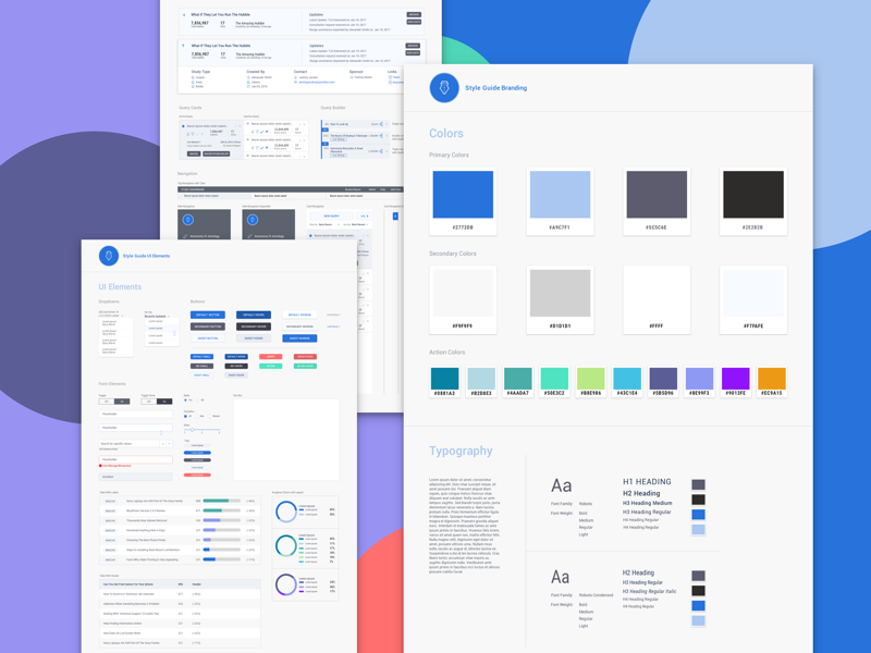 Styleguide by Josh Reeves for Dialexa, an IBM Company on Dribbble