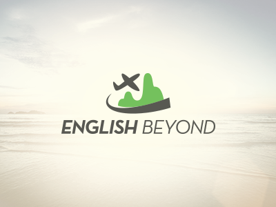 English Beyond branding logo logo design