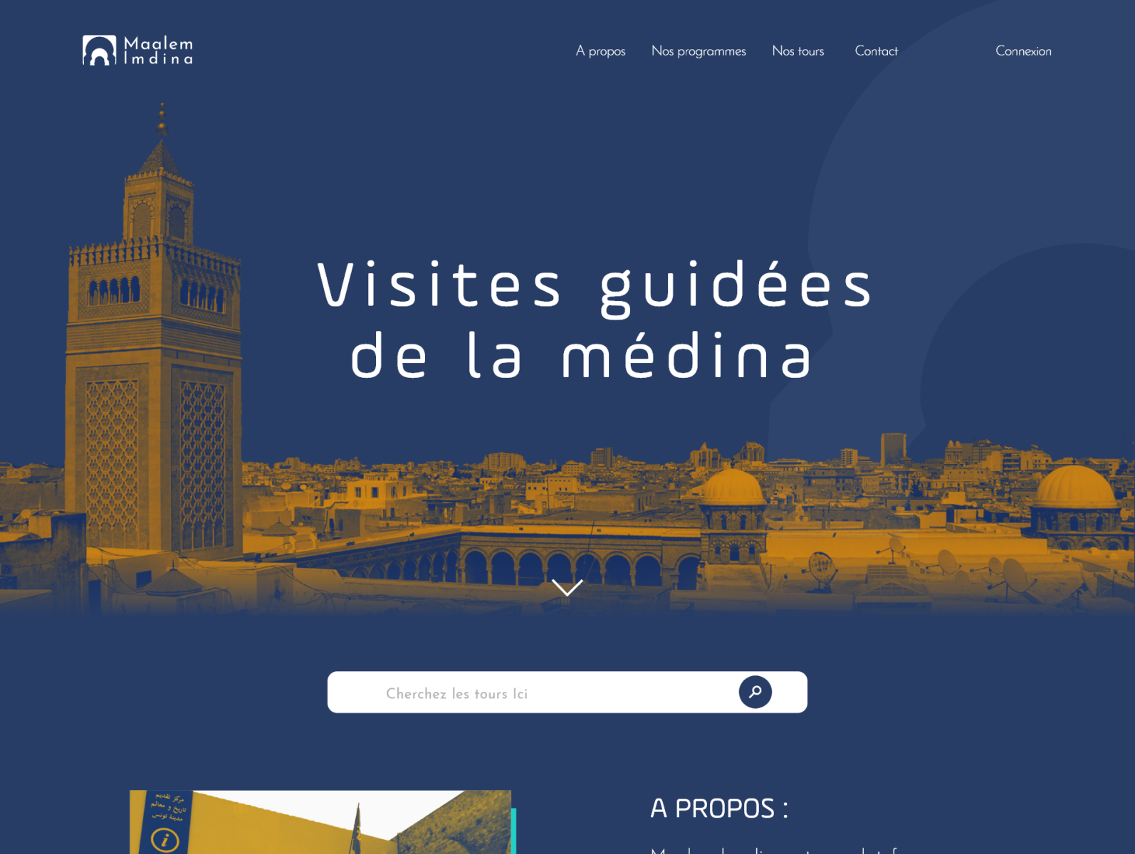 Maalem Lmdina web UI by khalil chatty on Dribbble