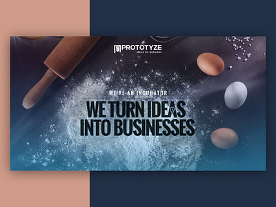 Banner for a Business incubator 2018 banner business inucbator startup ui