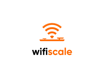 Wi-Fi Scale art concept logo interpretation logodesign logodesigns network scale wifi