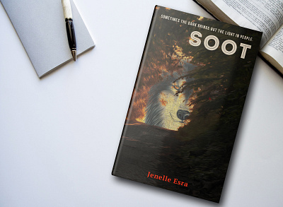 "SOOT" book cover design book