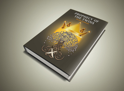 "PROPHECY OF THE TWINS" Book cover design book