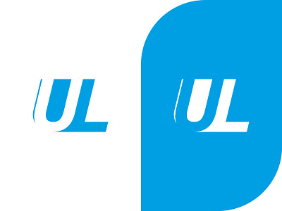 UGLAND Logo brand branding icon l logo logo mark negative logo negative space u logo