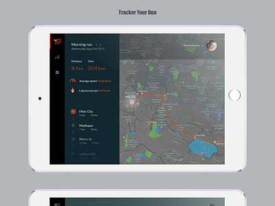Tracker app mpandaarts mpandaphotos run tracker