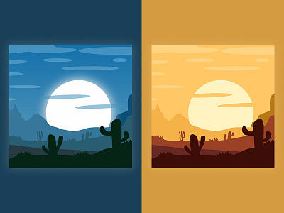 Background illustrations background design desert game graphic design illustrations nature shot ui ux