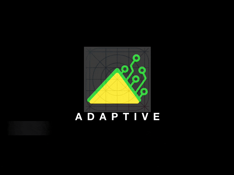 Adaptive App Icon adaptive adaptive icon app app animation appicon deeplearning dribbleshot icon logo machinelearning mpandaarts mpandaphotos ui ux vector
