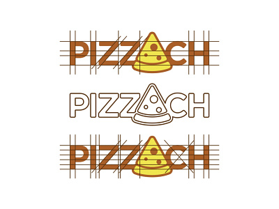 Pizzach Sketch graphic design logo