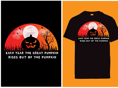 Halloween Tshirt Design design halloween illustration logo tshirt typography