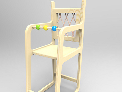High Chair Designs for Babies and Toddlers 3d babies and toddlers baby chairs chair designs chairs crafts design furniture high chair illustration modern high chair designs renderings wood wood chairs