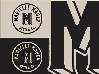 Marielle Mauer Design Co. Logo & Branding branding design font graphic design icon logo personal brand typogaphy