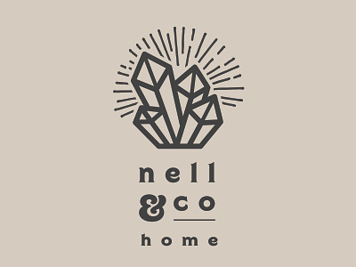 Nell & Co Home Logo branding line art logo logo logo 2d logo design logo design branding logo design concept typography