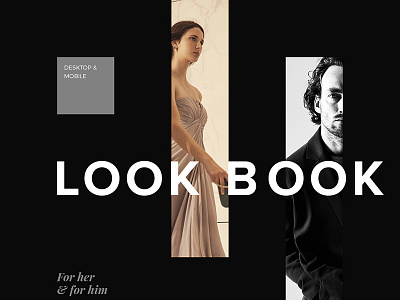 SQUARE Look Book fashion inspiration look book page store stylish ui ux website