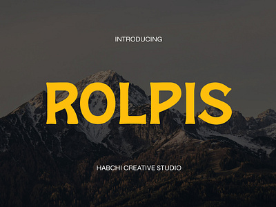 Rolpis by Habchi Creative Studio heading
