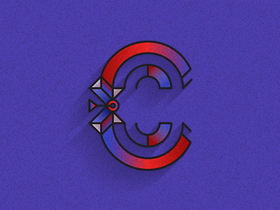 Type of the day: C letter type typography vector vectordrawing