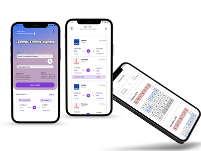 Design of  Boarding pass app