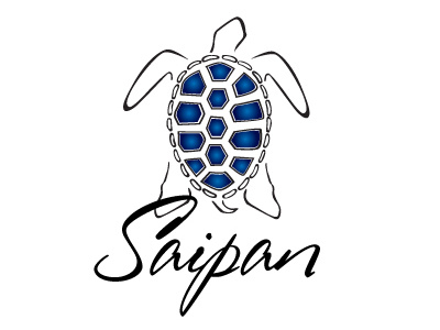 Saipan island logo saipan