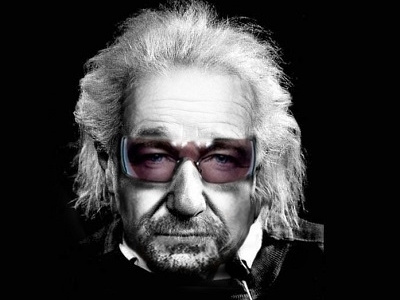 Albert Bono Einstein manipulation photo photoshop