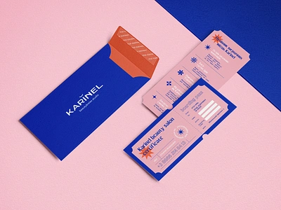 Certificate for a beauty salon beautiful beauty beauty saloon blue boarding pass branding certificates design envelope gift graphic guidebook logo orange pinterest rose stars ticket travel typography