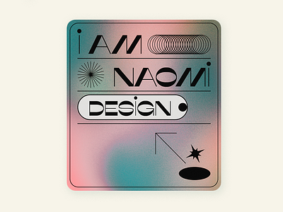 iamnaomidesign inc. digital card art director branding and identity color pallete creative consulting digital card graphic design typography visual design