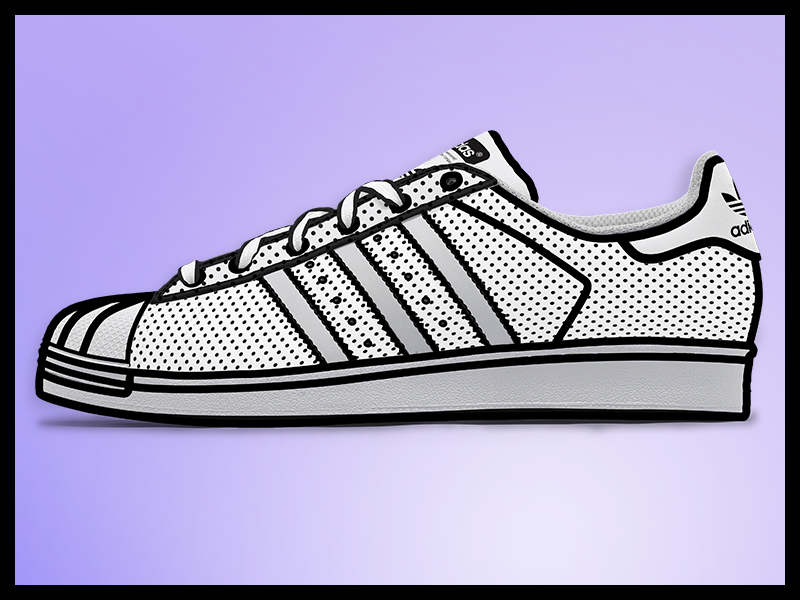 Custom hand Drawn Adidas by Naomi Salazar on Dribbble