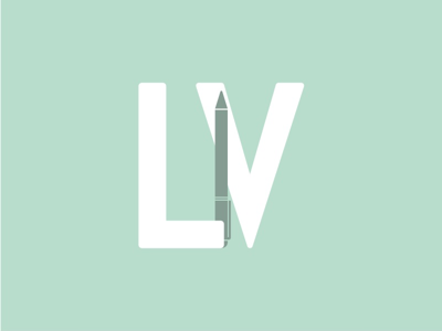 Liv branding flat icon logo logo design minimal vector