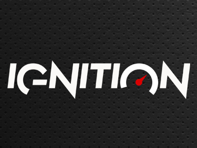 Ignition branding cars logo typography