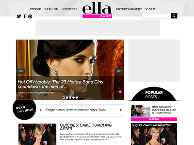 Ella Daily branding creative direction graphic design ui ux web design