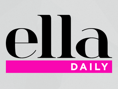Ella Daily logo branding graphic design logo typography