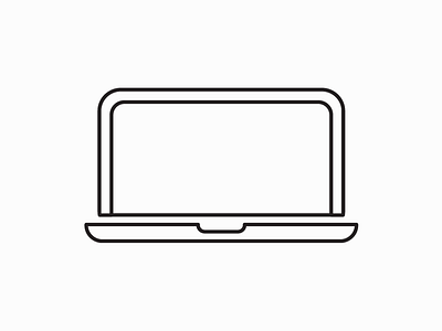 Laptop icon laptop ui vector