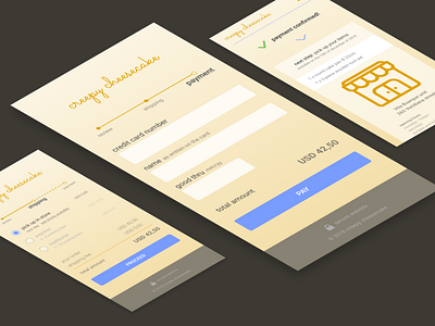 dailyUI #002 credit card checkout dailyui 002 figma mobile product design