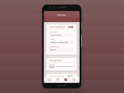 dailyUI #007 app dailyui 007 figma mobile product design settings