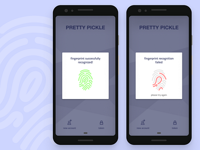 dailyUI #011 dailyui 011 figma fingerprint flash messages illustrator product design