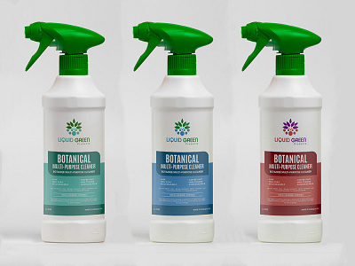 Botanical Multi-Purpose Cleaner product label and packaging