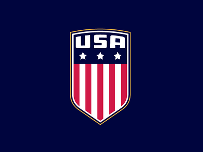 USA! USA! USA! america ddc draplin flag hardward illustration logo shield stars stripes usa